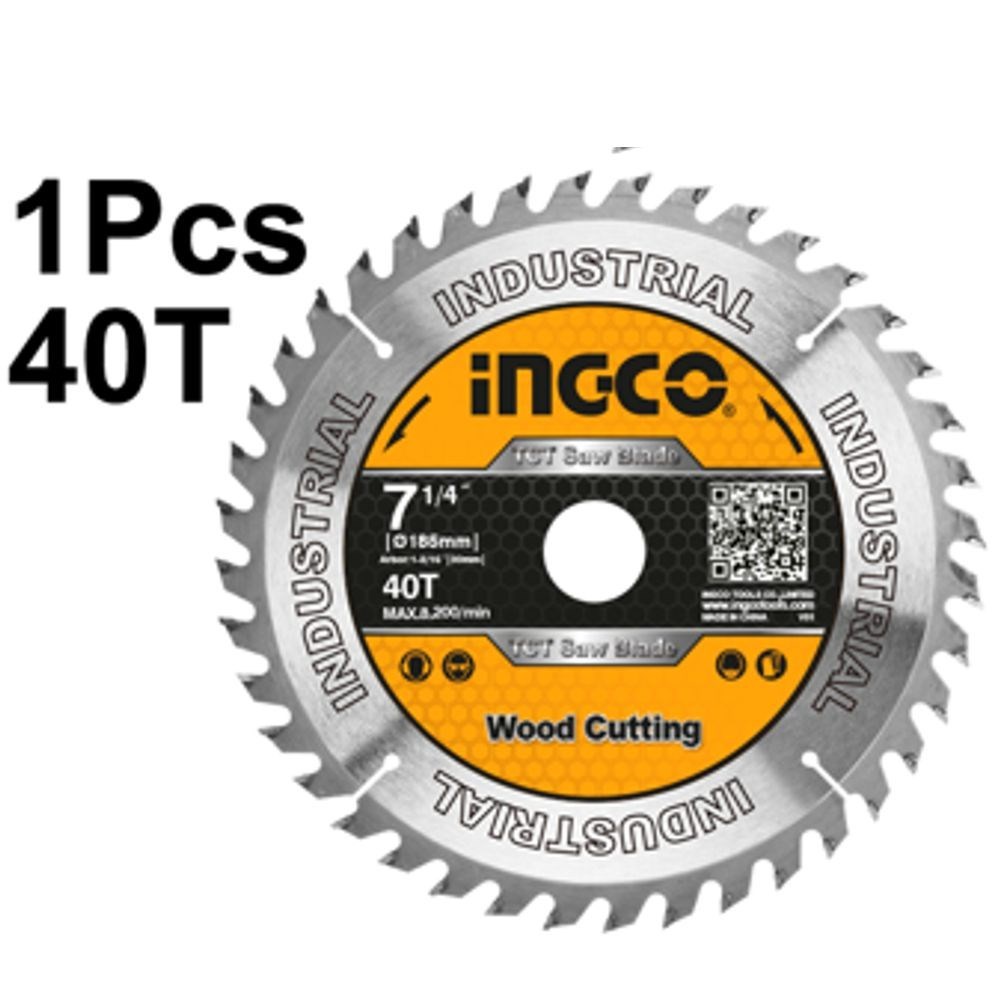 JOGO DE DISCOS DE WIDEA P/ SERRA CIRCULAR TCT 7.1/4” (185MM X 30MM) C/ 3 UN - COD .TSB51852153