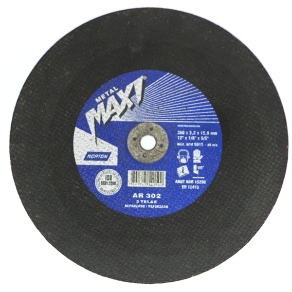 Disco de Corte Norton Maxi 300 X 3,2 X 15,90mm - Cod. AR 302