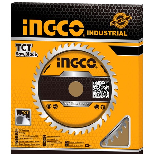 DISCO DE SERRA - VÍDEA TCT INGCO 8.1/4" (210MM X 30MM) 60 DENTES - COD. TSB321023