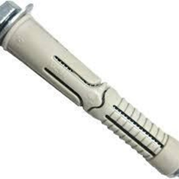 Chumbador Bucha Nylon Parabolt Parafuso CBN 1/4x3pol 100pç - Âncora