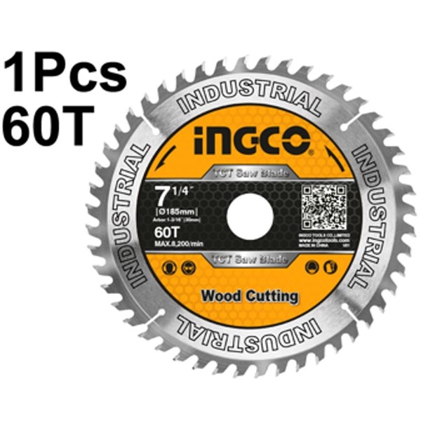 JOGO DE DISCOS DE WIDEA P/ SERRA CIRCULAR TCT 7.1/4” (185MM X 30MM) C/ 3 UN - COD .TSB51852153