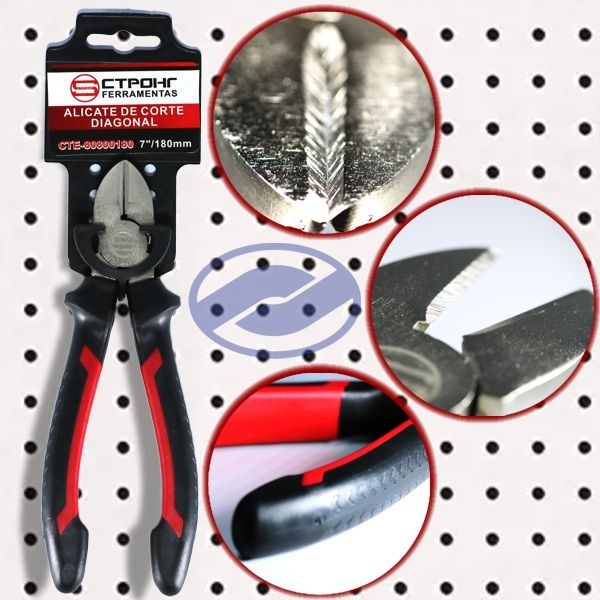 Alicate de corte Diagonal 7" - CTPOHR - CTE80800180