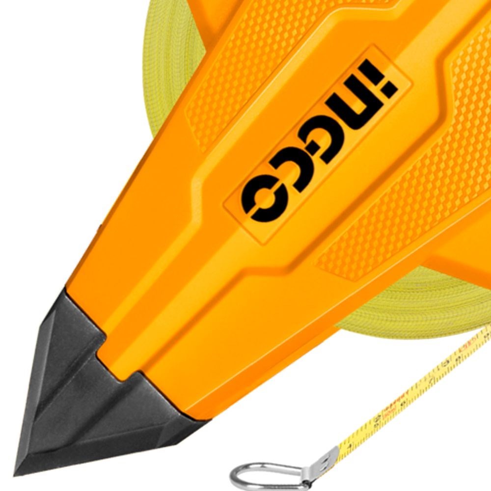 TRENA DE FIBRA LONGA CAIXA ABERTA INGCO 50M X 12,5MM - COD. HFMT8350 