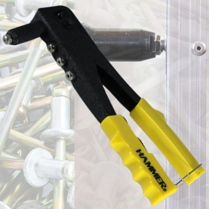 Alicate Rebitador 9,5 Pol 4.8mm Hammer - Cod. Gyal4000