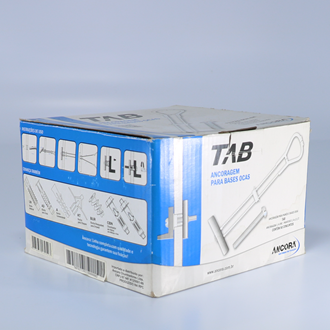 Bucha TAB Nylon -Ancoragem para bases ocas - 1 unidade - Cod. TAB1