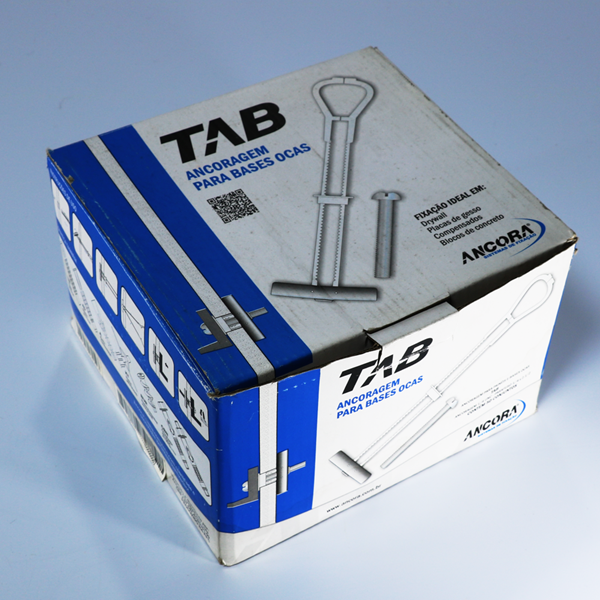 Bucha TAB Nylon -Ancoragem para bases ocas - 1 unidade - Cod. TAB1