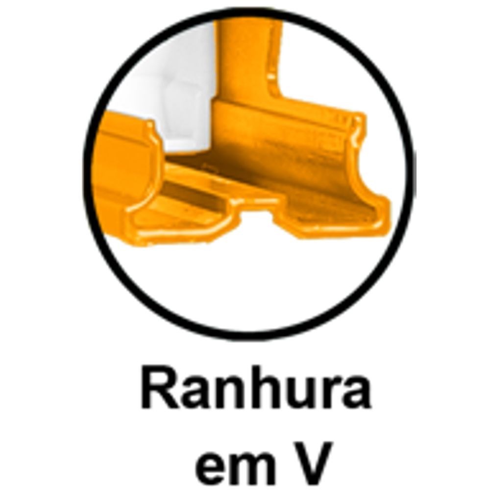 NÍVEL DE ALUMÍNIO PROFISSIONAL INGCO 16" (400mm) COD. HSL08040