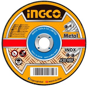 DISCO DE CORTE PARA METAL INGCO 9" (230MM X 1.9MM X22.2 MM) UN. COD. MCD302303
