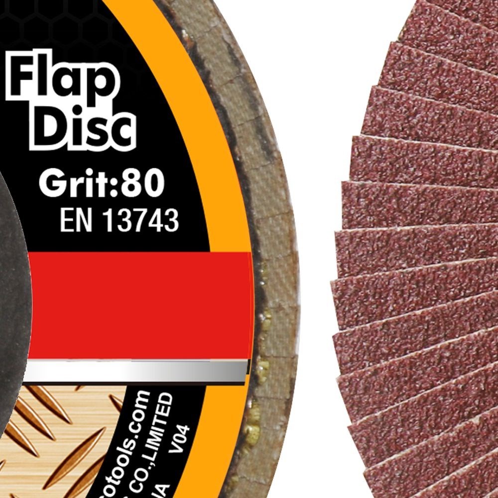 DISCO FLAP INGCO 4.1/2" (115MM) GRÃO 80 - COD. FD1153