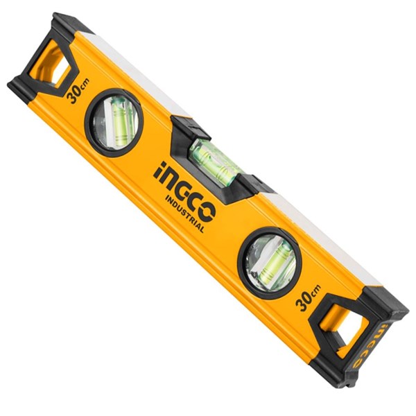 NÍVEL DE ALUMÍNIO PROFISSIONAL INGCO 12" (300mm) - COD. HSL08030