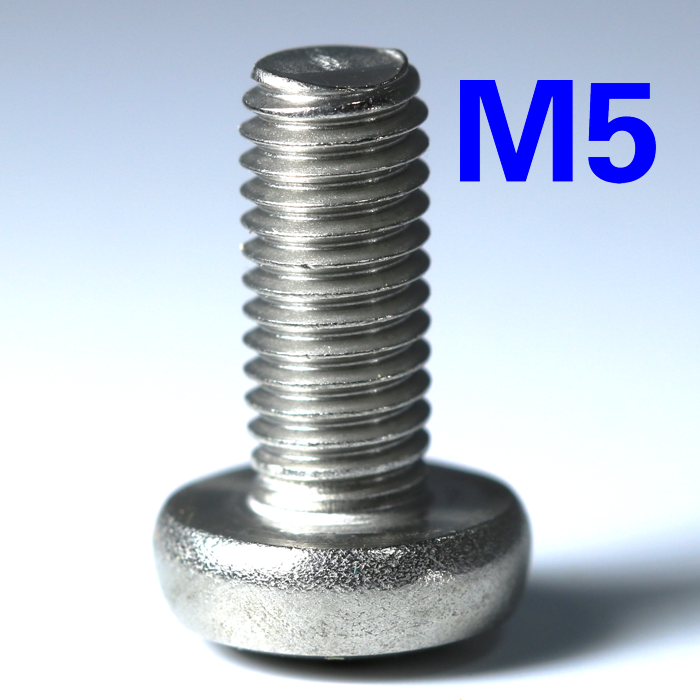 Parafuso Rosca  M3x12mm Pan Ph Din7985 Inox C/ 100 Un