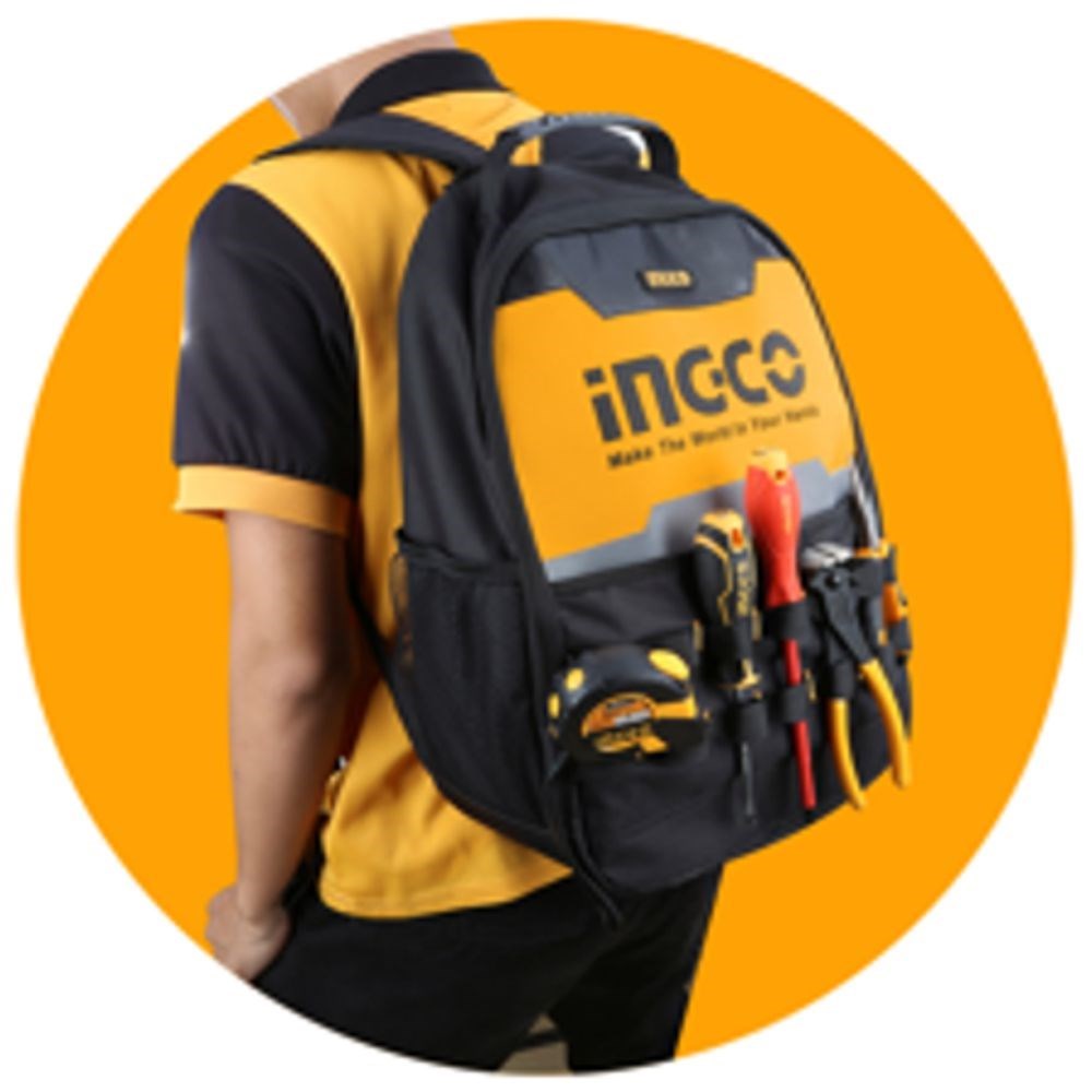 MOCHILA PARA FERRAMENTAS INGCO - COD. HBP0101