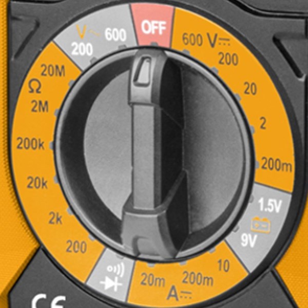 MULTÍMETRO DIGITAL INGCO 1999 CONTAGENS - COD. DM200