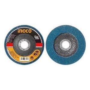 DISCO FLAP INGCO 4.1/2" (115MM) ZIRCÔNIO GRÃO 80 - 1 UM COD. FDZ1153