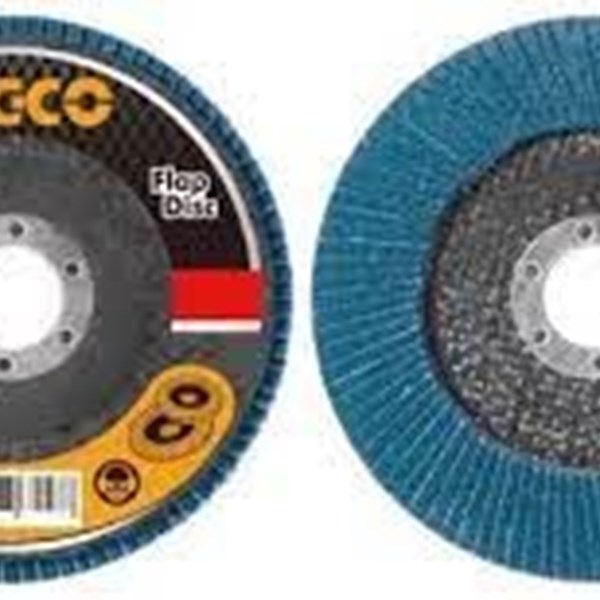 DISCO FLAP INGCO 4.1/2" (115MM) ZIRCÔNIO GRÃO 80 - 1 UM COD. FDZ1153