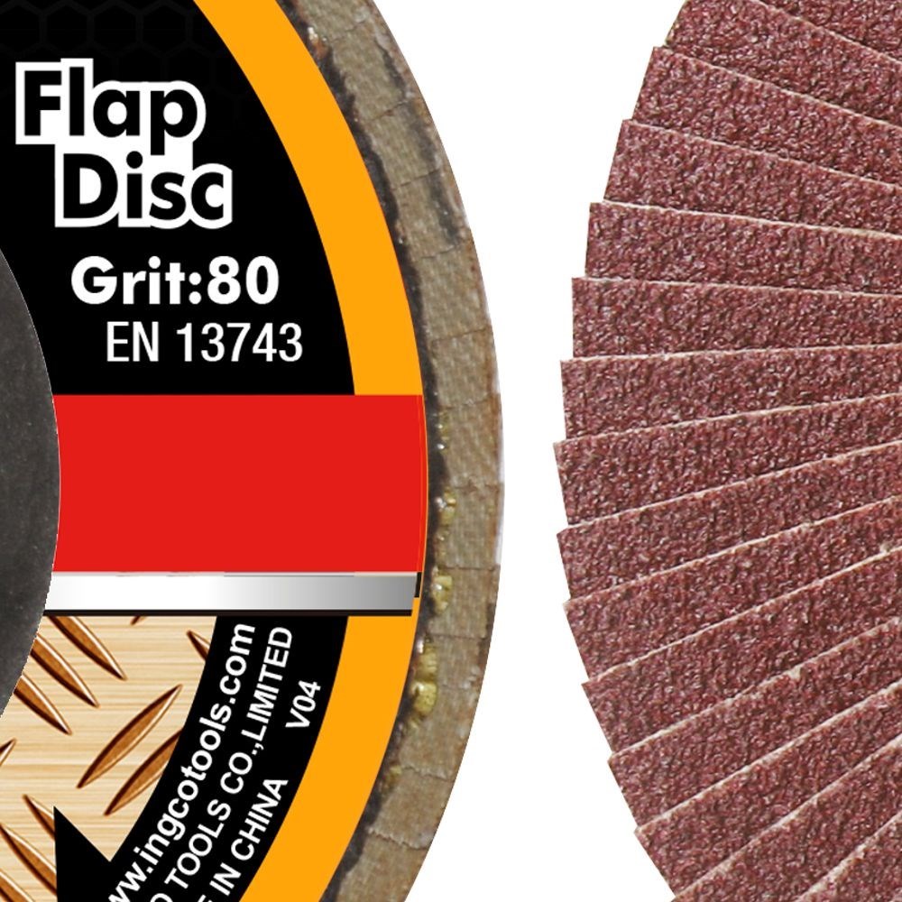 DISCO FLAP INGCO 4.1/2" (115MM) GRÃO 60 - COD. FD1152