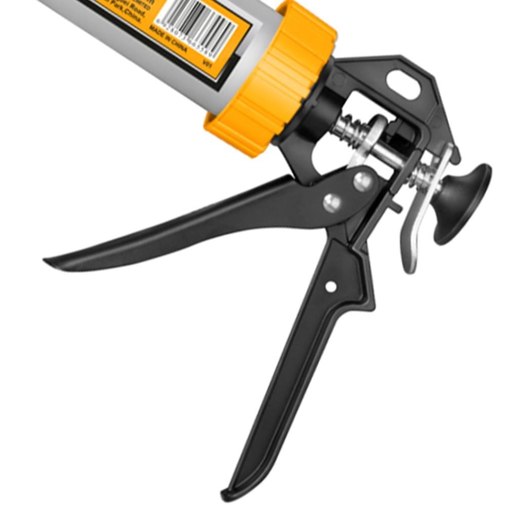 APLICADOR TUBULAR DE SILICONE EM ALUMÍNIO INGCO 9” - COD. HCG0109