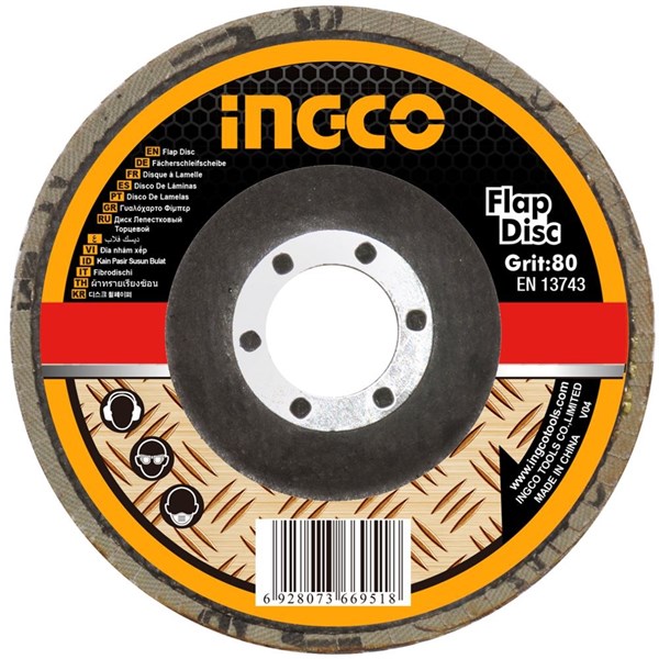 DISCO FLAP INGCO 4.1/2" (115MM) GRÃO 40 - COD. FD1151