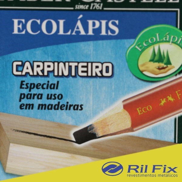 Lápis Para Carpinteiro 6mm Faber Castell - 1 Unidade - Cod. PM2835