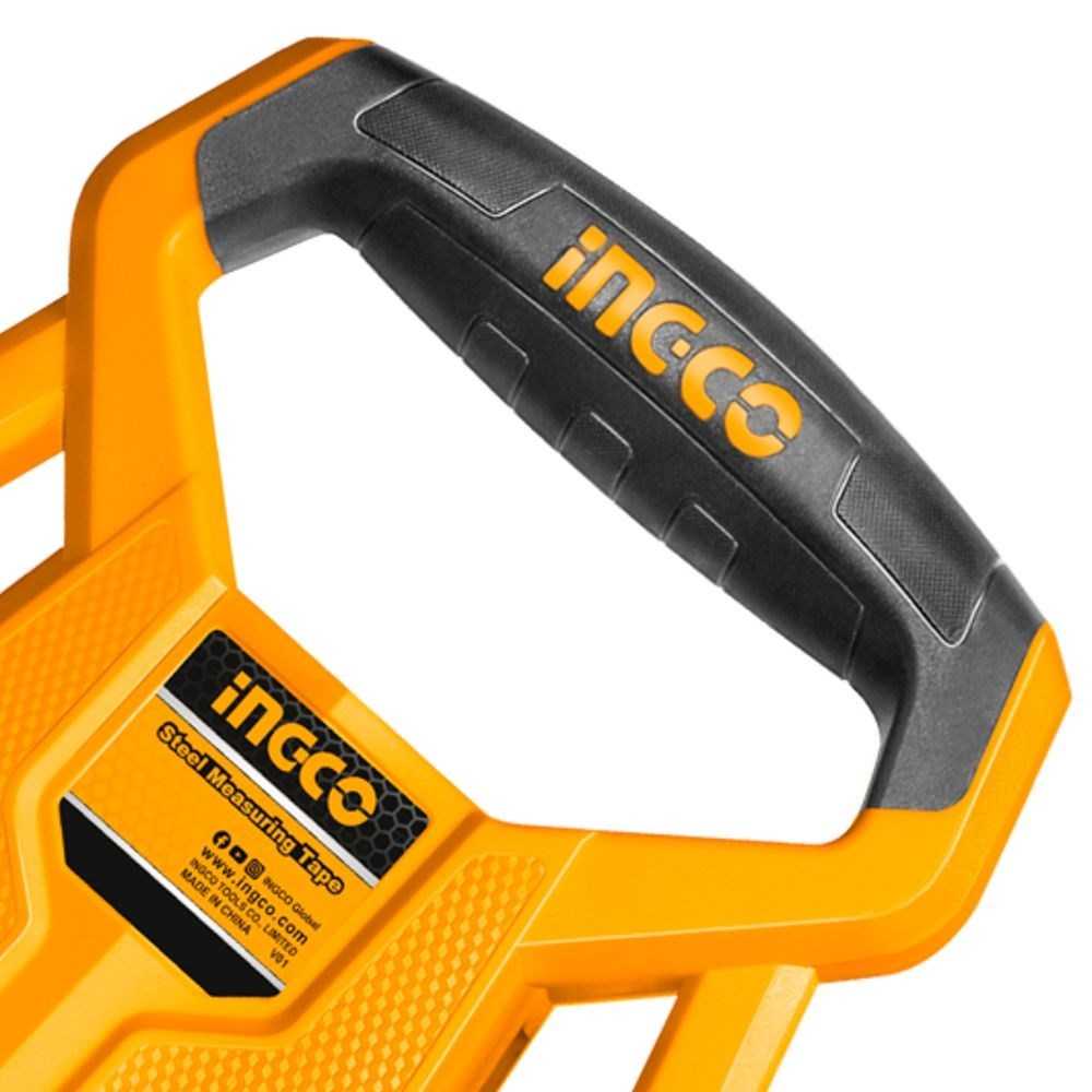 TRENA DE FIBRA LONGA CAIXA ABERTA INGCO 50M X 12,5MM - COD. HFMT8350 