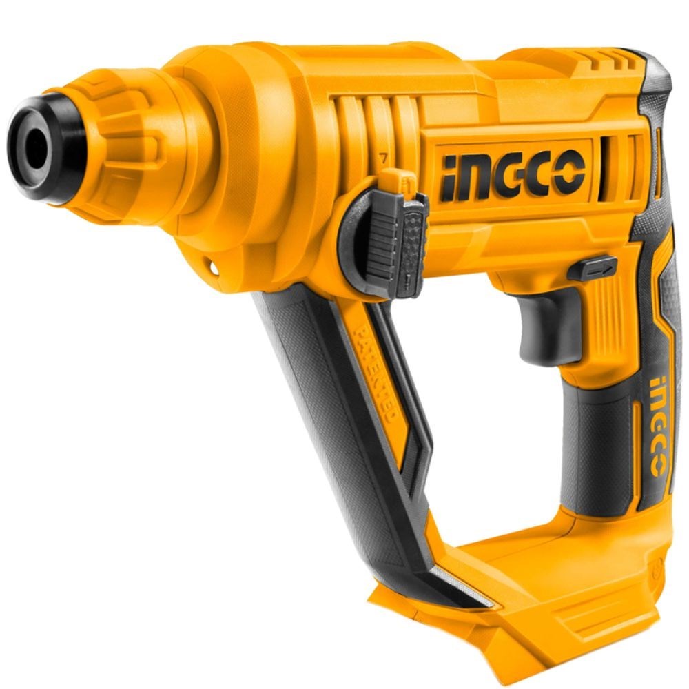 MARTELETE ROTATIVO INGCO 1,5J À BATERIA ÍON-LÍTIO 20V - COD. CRHLI1601