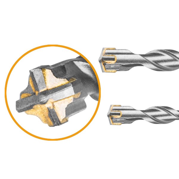 BROCA SDS PLUS COM PONTA REFORÇADA INGCO 6 X160MM COD. DBH1210602C