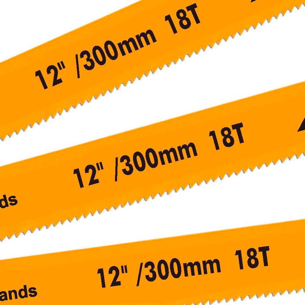 LÂMINA DE SERRA BIMETAL PARA ARCO DE SERRA INGCO 300MM 18 DENTES - 1 Unid. - COD. HSBB12186