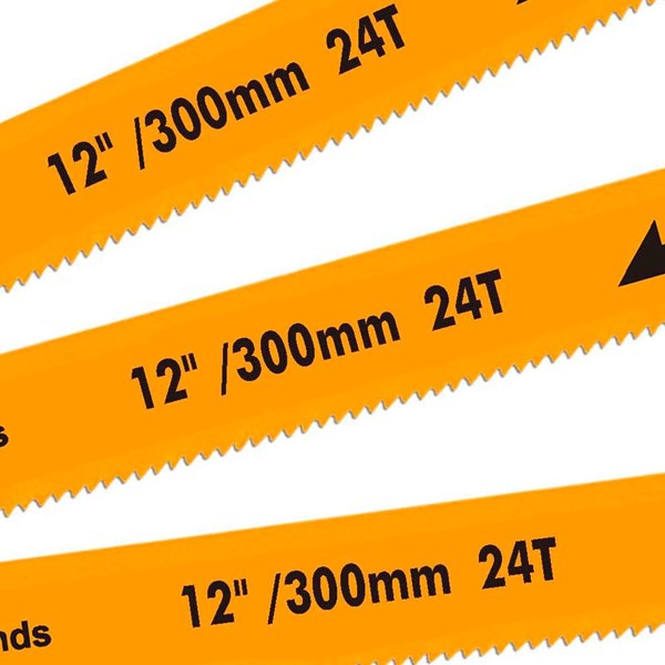 LÂMINA DE SERRA BIMETAL PARA ARCO DE SERRA INGCO 300MM 24 DENTES COD. HSBB12246