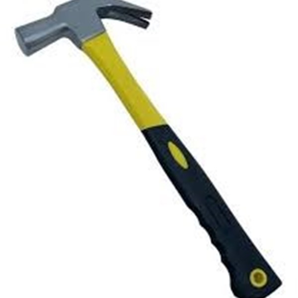 Martelo Unha Polido 27mm - Cabo Fibra - Hammer - Cod. GYMCF2027