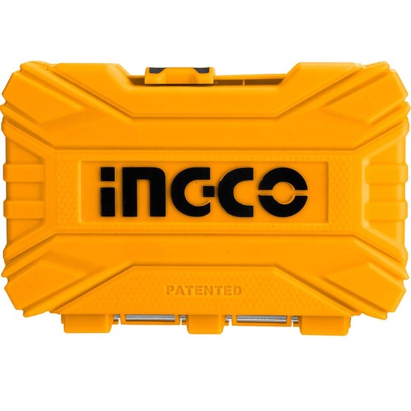 JOGO DE BROCAS PARA METAL, ALVENARIA E MADEIRA COM ESTOJO INGCO COM 16 PEÇAS -  COD. AKDL11601