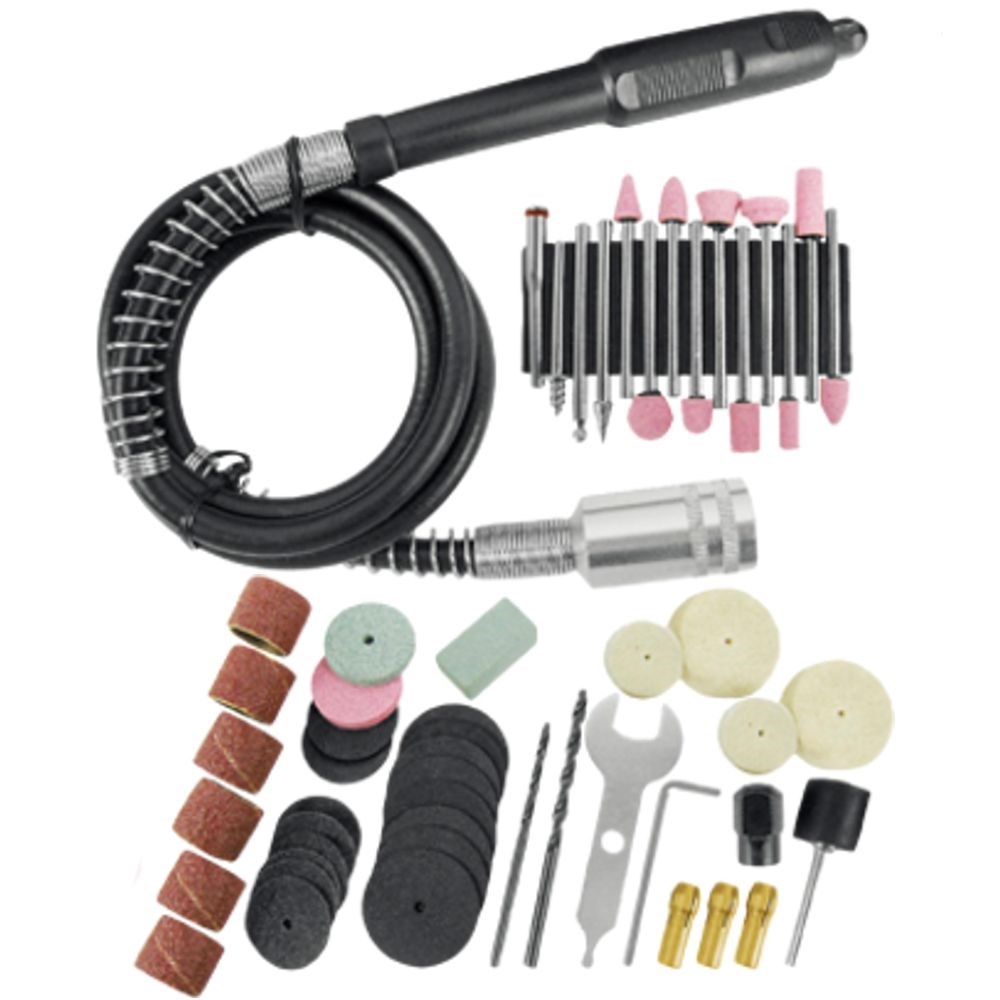 MICRO RETIFICA INGCO 130W COM 52 ACESSÓRIOS 110V ou 220V 