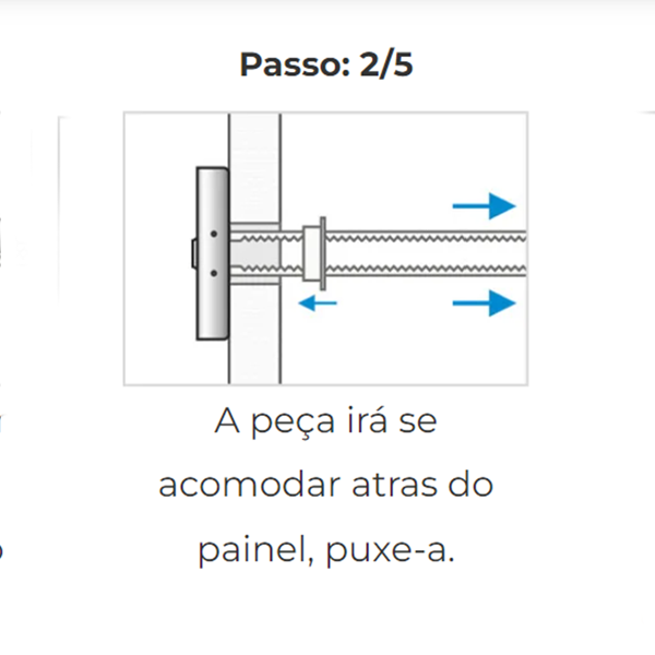 Bucha TAB Nylon -Ancoragem para bases ocas - 1 unidade - Cod. TAB1
