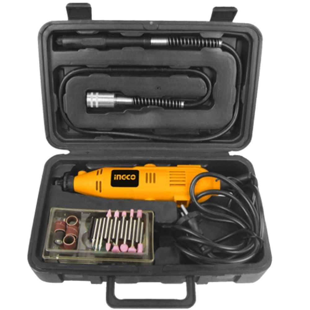 MICRO RETIFICA INGCO 130W COM 52 ACESSÓRIOS 110V ou 220V 