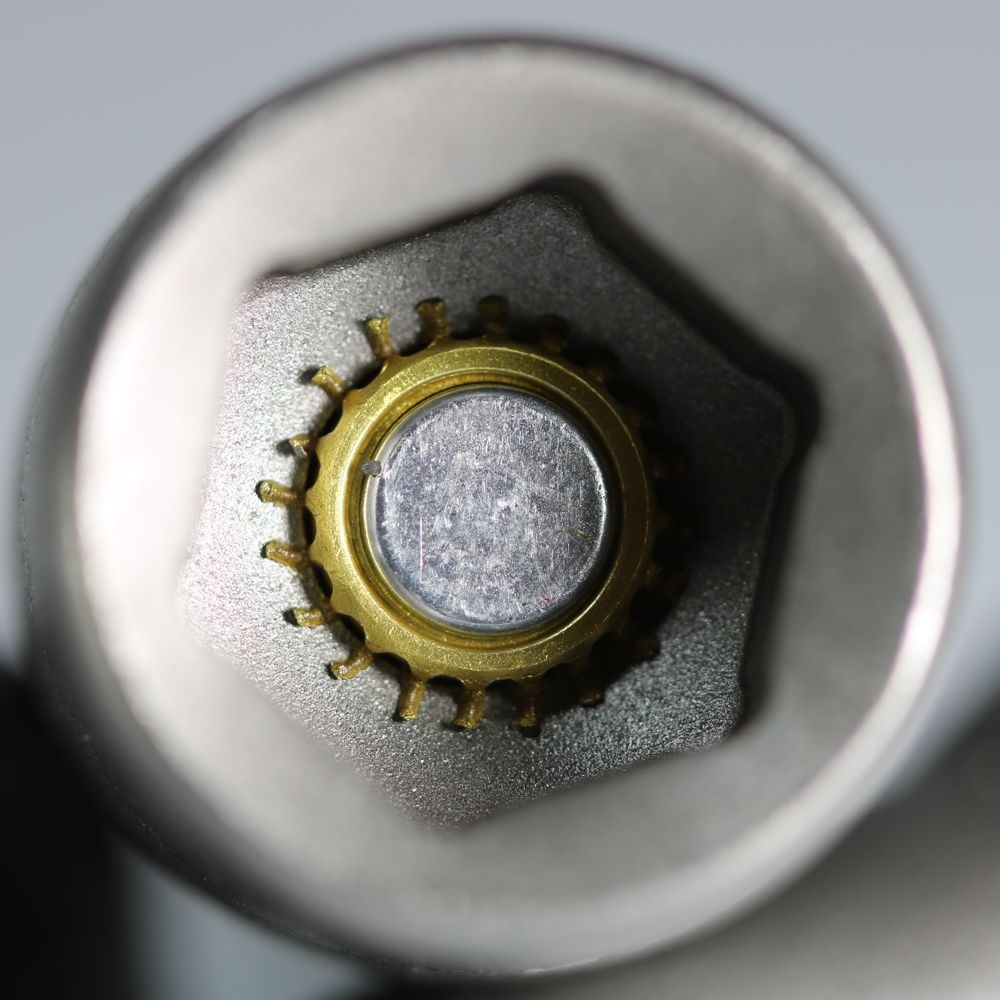 Soquete Imantado - Sextavado 7/16 - Kit 5 peças - CTPOHR - CTP93800716-1