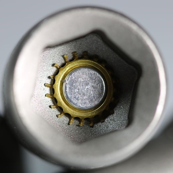 Soquete Imantado - Sextavado 7/16 - Kit 5 peças - CTPOHR - CTP93800716-1