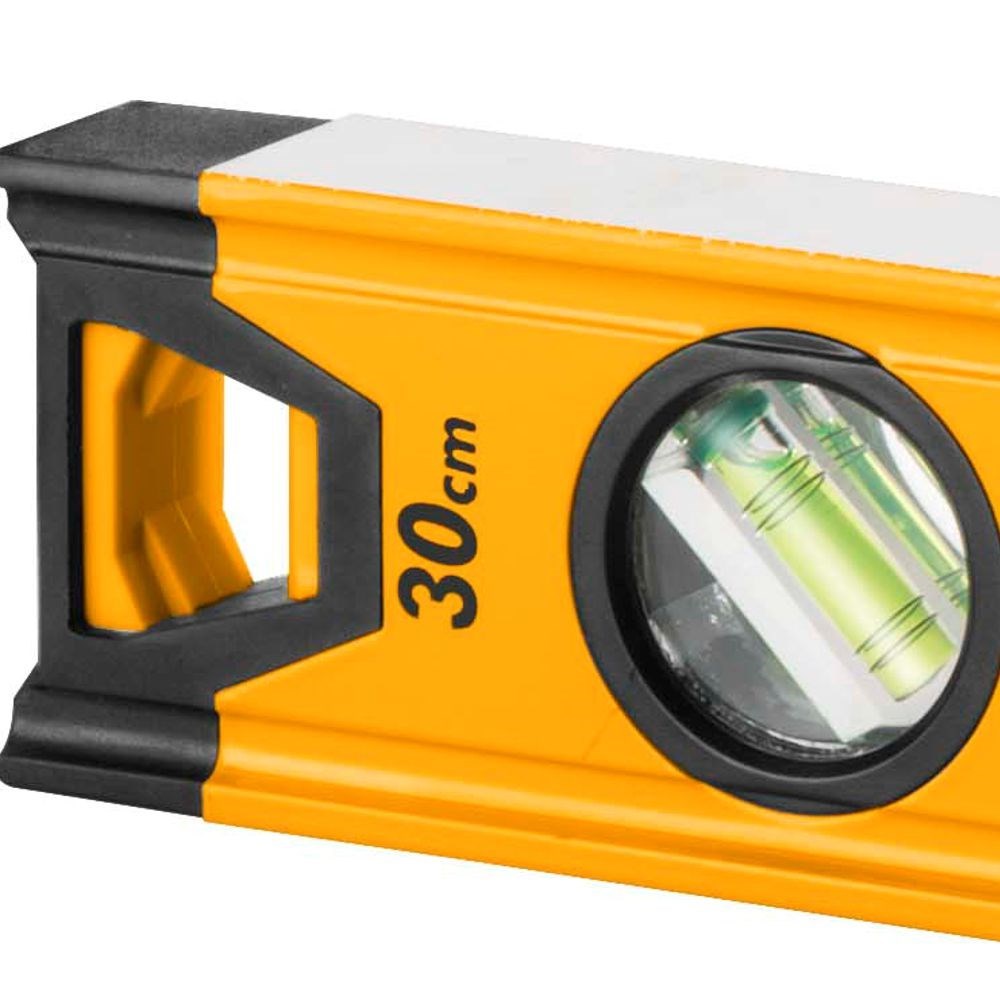 NÍVEL DE ALUMÍNIO PROFISSIONAL INGCO 12" (300mm) - COD. HSL08030