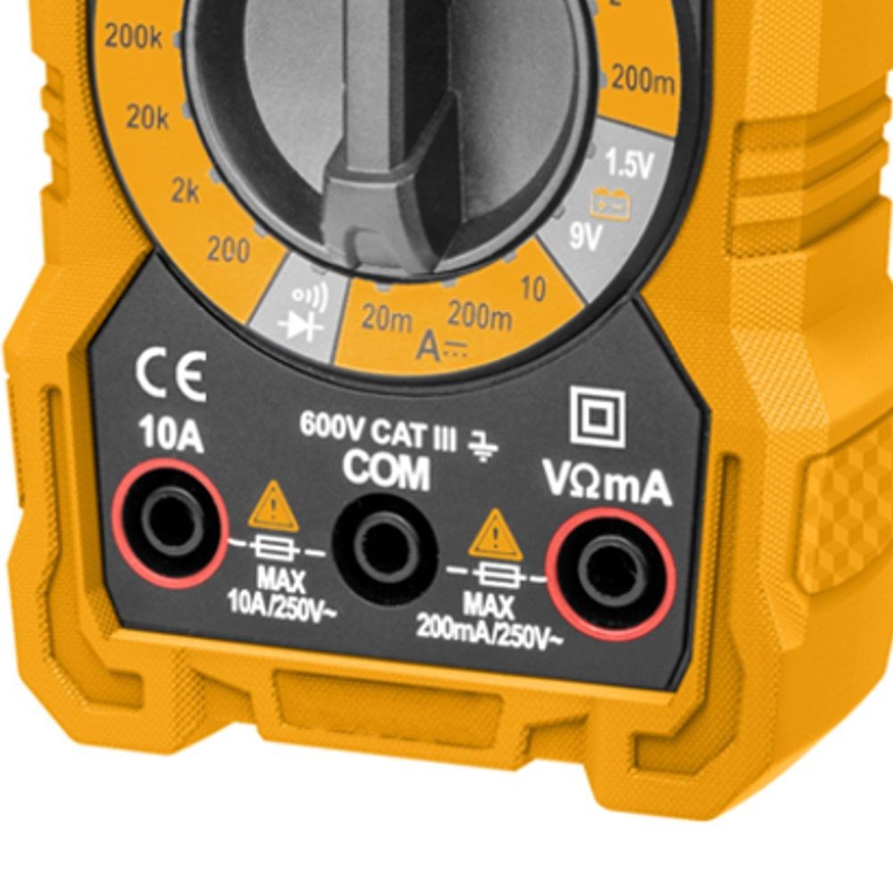 MULTÍMETRO DIGITAL INGCO 1999 CONTAGENS - COD. DM200
