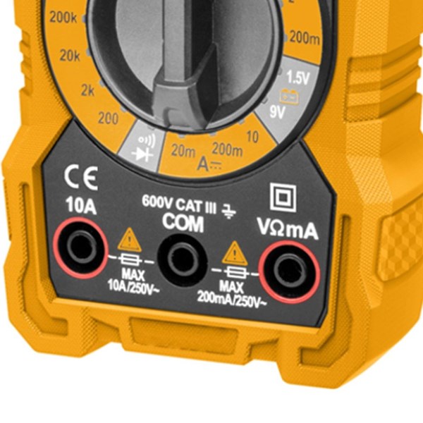 MULTÍMETRO DIGITAL INGCO 1999 CONTAGENS - COD. DM200