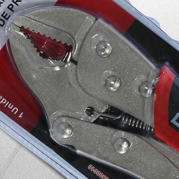 ALICATE DE PRESSÃO 10 POL. COM CABO EMBORRACHADO BICO RETO - CTPOHR - CTP96800010