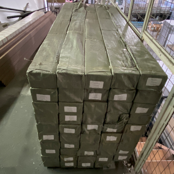 Brise ecológico Arkowook 60mm X 40mm, barra de 1800mm cor Nogal - Sobra de obra - Arkos