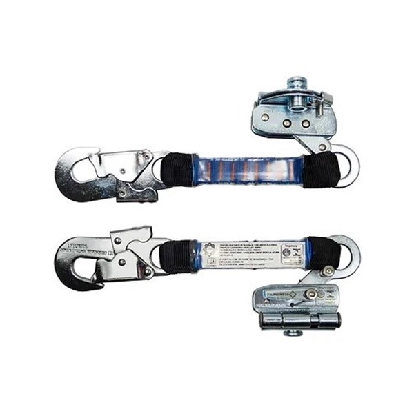 Trava quedas em Aço Carbono - Travamento Duplo para Corda de 12mm - Cod. LIFE6008C