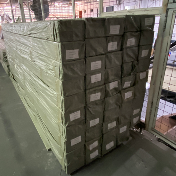 Brise ecológico Arkowook 60mm X 40mm, barra de 1800mm cor Nogal - Sobra de obra - Arkos