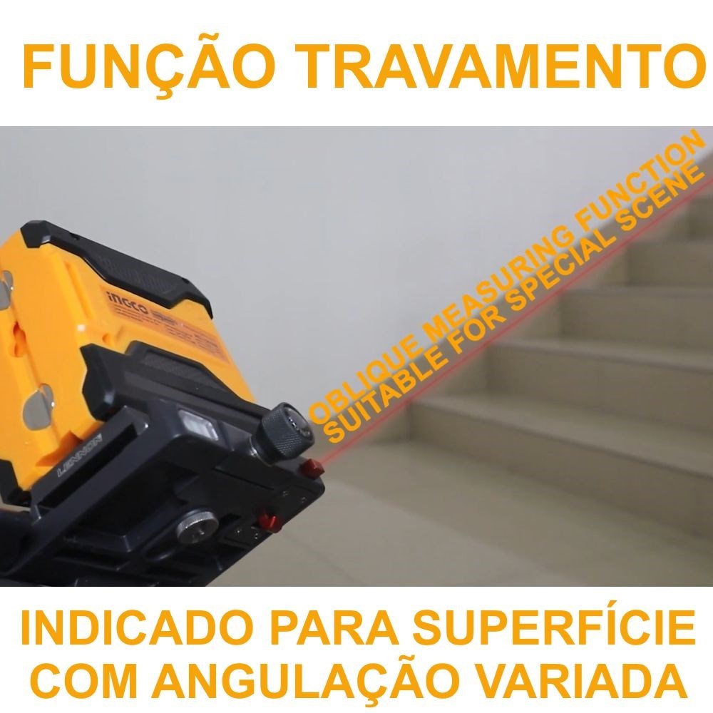 NÍVEL À LASER INGCO 15M - COD. HLL156508